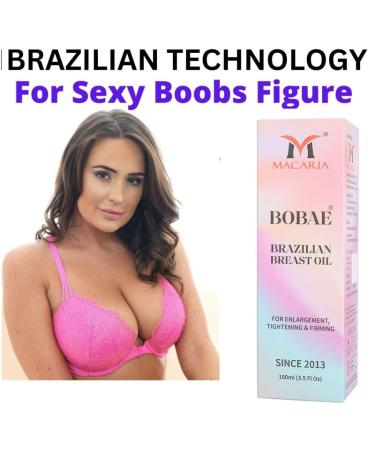 MACARIA Bobae Brazilian Breast enlargement cream enhancement Oil Bigger Bust firming lfting oil - Buy Online on GoSupps.com