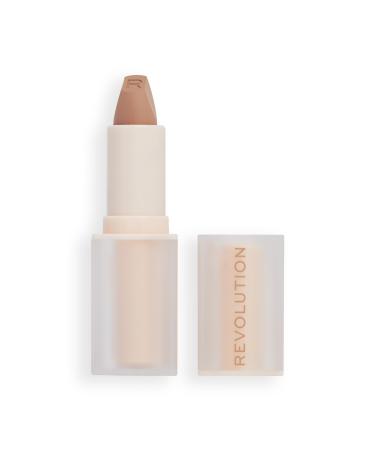 Makeup Revolution Lip Allure Soft Satin Lipstick Satin-luxe Finish All-Day Wear Lover Nude - Buy Online on GoSupps.com