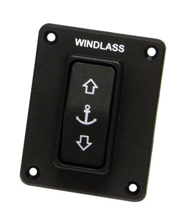 Lewmar Guarded Rocker Switch, Black, One Size 1