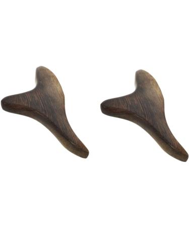 Artibetter Trigger Wood Massage Tool - 2PCS Acupuncture Massage Stick for Legs Shoulders & Back Relief - Buy Online on GoSupps.com