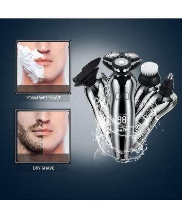 Buy Waterproof Electric Razor for Men - Rechargeable Shaver & Hair Clipper 8508-f | Professional Quality for Perfect Grooming - Buy Online on GoSupps.com