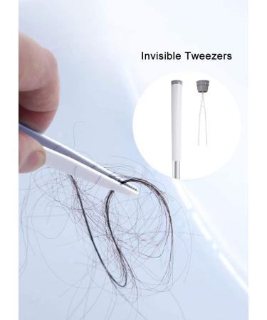 BOOMJOY Toilet Brush Set - 2 Pack Silicone Bowl Brushes with Holder and Tweezers - White Bathroom Cleaning Kit - Buy Online on GoSupps.com