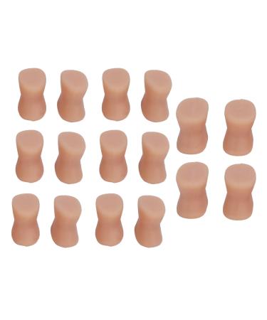 Silicone Toes Corrector Relieve Bunion Pain Align Toes Silicone Toe Spacers Concave 8 Pairs for Daily Use