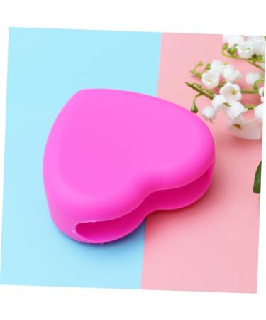 Didiseaon Silicone Makeup Applicator Brush Cleaning Pad Love 8X8.5cm Rosy - Buy Online on GoSupps.com