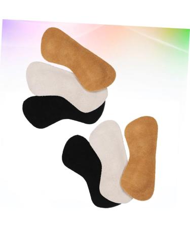 FOMIYES 9 Pairs Heel Grips Cushion - Self-Adhesive High Heel Pads for Men & Women | Leather Insole Liner & Protector - Buy Online on GoSupps.com