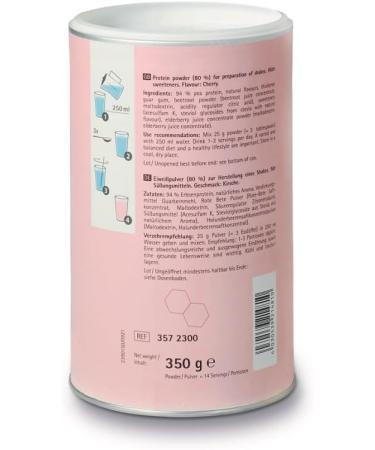 VITALIMED EvoVegan Cherry I Protein Powder (80%) - 350g | Best Vegan Protein Drink Mix for Muscle Recovery & Growth - Buy Online on GoSupps.com