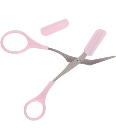 BeeSpring Women Eyebrow Trimmer Comb - Precision Eyelash Hair Scissors Cutter for Flawless Makeup - Buy Online on GoSupps.com