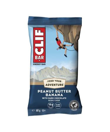Clif Bar Energy Bar, Beurre de Peanut Banana Dark Chocolate, 68 g (1)