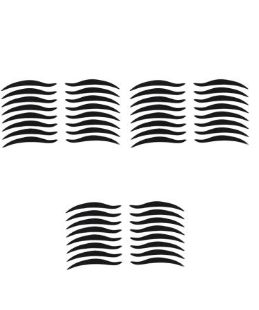 Ipetboom 240 Pairs Eye Make-up Stickers Eyeline Tape Double Eyelid Tape Adhesive Tape Water Proof Smoky