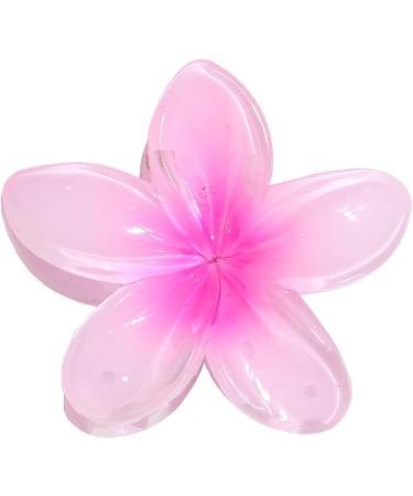 Hawaiian Claw Clips for Hair Flower Claw Plumeria Hair Clip | Colorful Flower Shape Hair Accessories for Women Girls with Thin or Thick Hair Maijia Magenta - Buy Online on GoSupps.com