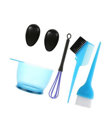 5Pi ces Kits pour Ensemble Professionnel de Coloration Bol Pinceau et Protections Auditives