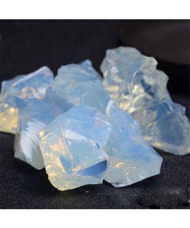 Crystal Rough Natural Opal Rough Stone Beautiful Specimen Crystal Stone for Reiki Home Decor - (Color: 40-50g Size: 3-5cm) - Buy Online on GoSupps.com