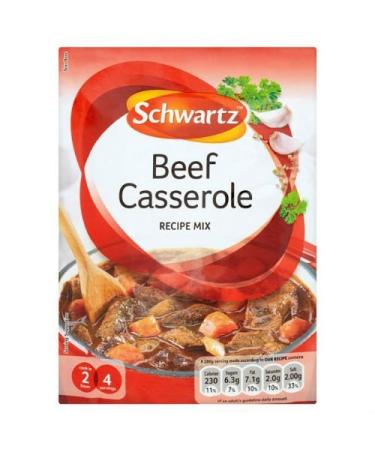 Schwartz Schwartz 8 x Beef Casserole Dishes 43g