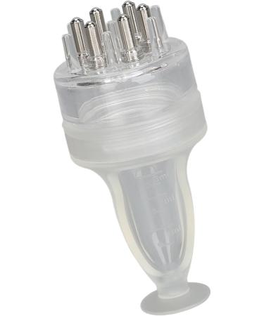 Hair Oil Applicator for Scalp - 3ml Capacity Transparent Massager Comb for Optimal Hair Care - Buy Online on GoSupps.com