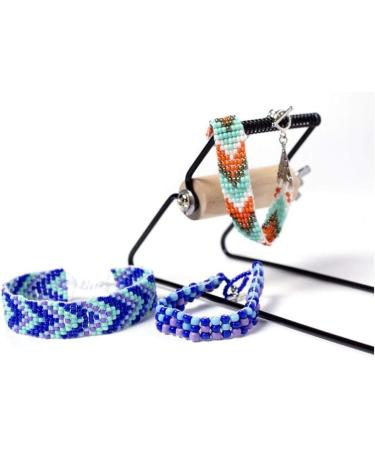 Garosa Bead Loom Kit for Beginners - DIY Handmade Weaving & Beading Set for Jewelry - Knitting Tool & Accessories - Buy Online on GoSupps.com