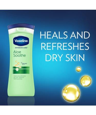 Buy Vaseline Intensive Care Aloe Soothe Lotion 20.3 oz | Hydrating Lotion for Dry Skin - International Shipping Available - Buy Online on GoSupps.com