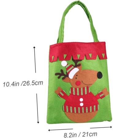 LALAFINA Christmas Sweet Bags Christmas Treat Bags Christmas Candy Bags Bag Supplies Elk As Shown 44.00X21.00X1.20CM - Buy Online on GoSupps.com
