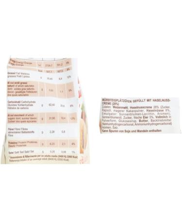  Crema Divella i Ripieni Cuor di Nocciola Filled Biscuits with Hazelnut Cream Filled Biscuits with Hazelnut Cream biscuit filled with hazelnut cream 300 g - Buy Online on GoSupps.com