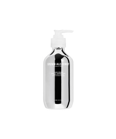 Grown alchemist Hand Cream I Hand cream with Vanilla & Orange Peel I Silver Edition I Fast retracting handcare 300 ml i ladies and men i vegan i bio certified