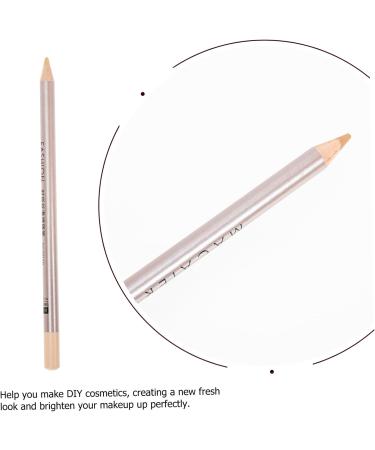 Mikinona 4pcs Concealer Pen Eraser Concealer Highlighter Stick Makeup Concealer for Face Eye Circle Wooden 1 g (Pack of 1) Assorted Color - Buy Online on GoSupps.com