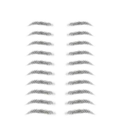 Eyebrow - Eyebrows Waterproof - Realistic Fake Eyebrows Waterproof And Long-Lasting Eyebrows Sticker Popular Brow Makeup Transfers Sticker Aviere ZE-007
