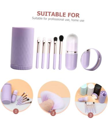 Ipetboom 3 sets Fiber Eye Portable Violet Mini Women Shadow Wooden Professional Bedazzled Eyeshadow 10.6x5cmx3pcs Violetx3pcs - Buy Online on GoSupps.com