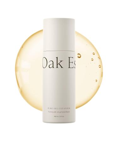 Oak Essentials Pure Gel Cleanser | Clarifying Gel Face Wash with Aloe and Amino Acids | Removes Dirt & Oil Without Drying 5 Fl Oz