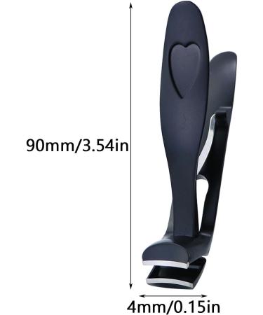Vbnuyhim Nail Clippers for Women Nail Clippers Large Mouth Nail Clippers | Nail Clippers Nail Clippers and Heavy Duty Nail Clippers Black Night Black Costume - Buy Online on GoSupps.com