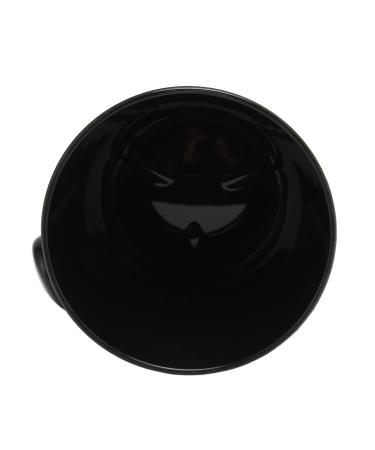 Shaving soap cup shaving bowl large handle made of black plastic for home use