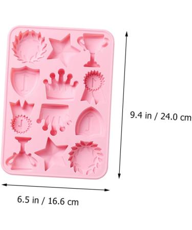 2pcs Silicone Mold Holiday Cake Dessert Mold Silicone Fondant Resin Moulds Silicone Soup Making Mold Holiday Baking Mold Silicone Mint Molds Jelly Mold Trophy Silica Gel Fudge - Buy Online on GoSupps.com
