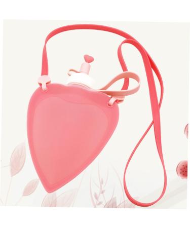 UPKOCH Waterbottle water bottle pink water bottle for Collapsible Kettle container flexible travel Drink bottle Water Bottles 21.8X13.5 cm Pink - Buy Online on GoSupps.com