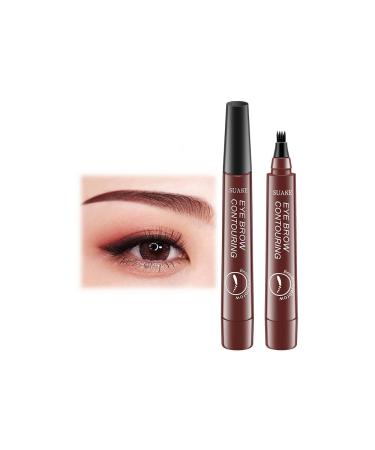 Lightsbetter Waterproof Brow Pen Precisely My Brow Pencil Magical Waterproof Brow Pen Tint My 4 Tip Brow Waterproof 24h Smudge Proof 5 Colours Available (03#)