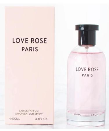 Long Lasting Love Rose Paris For Women (inspired By Rose Des Vents) 3.4 OZ/ 100 ML Natural Spray