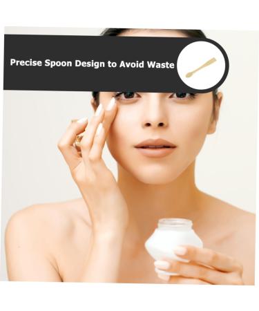 Mikinona 12pcs Mask Spoon Mini Spoons Night Cream for Face Skincare Makeup Cosmetics Applicator Abs - Buy Online on GoSupps.com