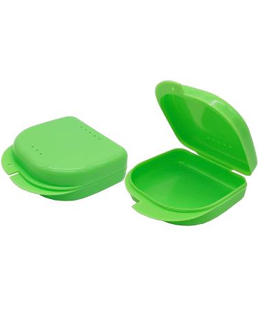 Voarge Braces & Dental Prosthesis Box - 5 Pieces Dental Container for Dentures & Bite Rails - International Shipping Available - Buy Online on GoSupps.com