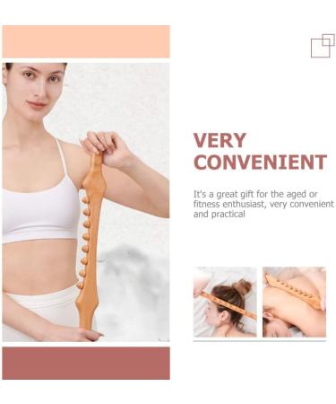 Buy Minkissy Wood Acupressure Pen - Japanese Massage Device for Deep Tissue Relief & Relaxation - Perfect for Body Massage & Trigger Point Therapy - Buy Online on GoSupps.com
