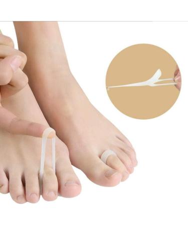 CAREOR Hammer Toe Cushion - 6-Piece Gel Pads Set for Curled, Claw, and Mallet Toe Relief - Buy Online on GoSupps.com