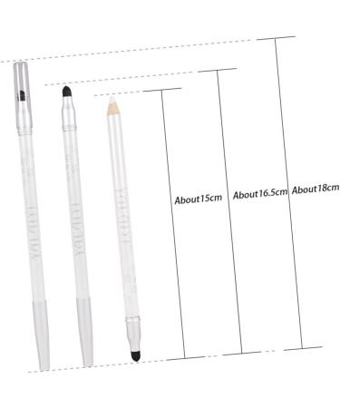 Mipcase Eye Shadow Pen 2pcs Pen Silkworm Lustre Double Eye Head Makeup Shadow Pearly Lying Eye Shadow Pencil 1 count (Pack of 1) Whitex2pcs - Buy Online on GoSupps.com