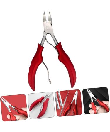 minkissy 1pc Nail Clippers Pedicure Tool Round Nose Nails Tools Nail Pliers Jewelry Making Pliers Thick Nail Painting Tools Nail Implements Nail Scissors Stainless Steel Nail Set Arc 13.8x6.8cm - Buy Online on GoSupps.com