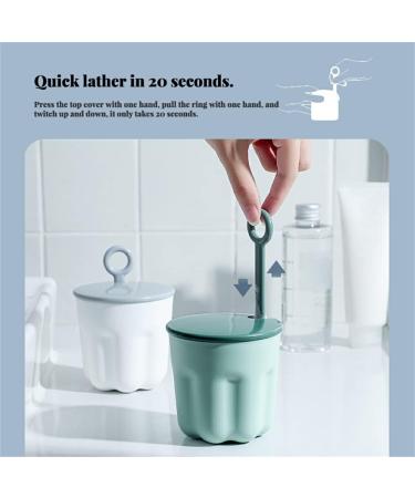 dijiusidy Plastic Face Wash Foam Maker Bubble Making Cup Portable Facial Washing Foamer Household Travel Skin Care Bathroom - Buy Online on GoSupps.com