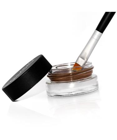 Palladio Brow Pomade Dark Brown | Waterproof Smudge Proof 24 Hour Wear | Flawless Brows Creamy Formula for Dramatic Definition - Buy Online on GoSupps.com