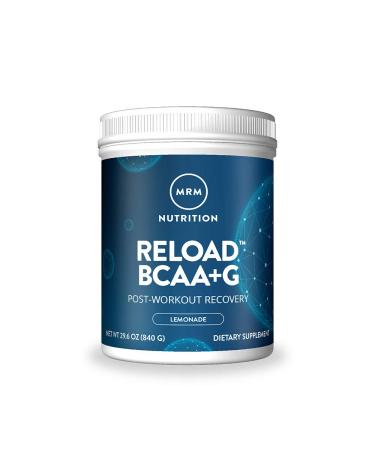 MRM Reload BCAA+G  Post-Workout Recovery Lemonade 29.6 oz (840 g)