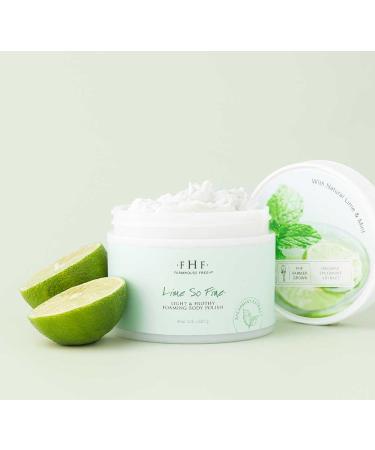 Lime So Fine Foaming Body Polish - Exfoliating & Hydrating Scrub for Smooth Skin | Free International Shipping - Buy Online on GoSupps.com