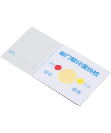 H Pylori Test Paper 10pcs Portable Home Helicobacter Pylori Test for Saliva Urine Water Soil Testing Monitoring Helicobacter Pylori Test for Gastritis Health Care - Buy Online on GoSupps.com