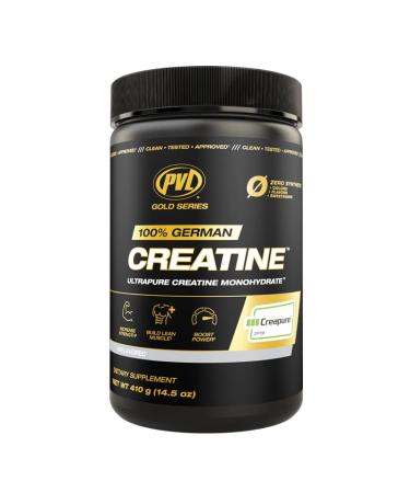 PVL Creapure Creatine - 100% Pure German Creatine monohydrate Powder - 82 Servings - 410 g 14.46 Ounce (Pack of 1)