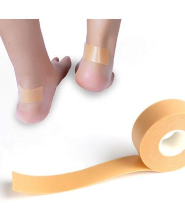 Artibetter 2Pcs Heel Tape Heel Grips Protector First Aid Tapes Moleskin Tape Sticker Cushioned Protection Tape Prevention Blister Chafing Friction Tape
