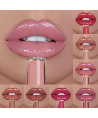 Contrasit Lipstick - 12 Creamy Waterproof Colors Smudge-Proof & Moisturizing Lip Gloss for Flawless Lips - Buy Online on GoSupps.com