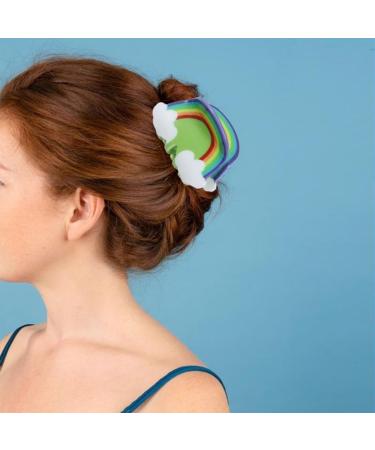 hgnxa StPatricks Shamrock Hair Claw Clip Funny Claw Clip Hair Banana Barrettes NonSlip Girl Hair Clip PonytailClamp for Women H768 - Buy Online on GoSupps.com