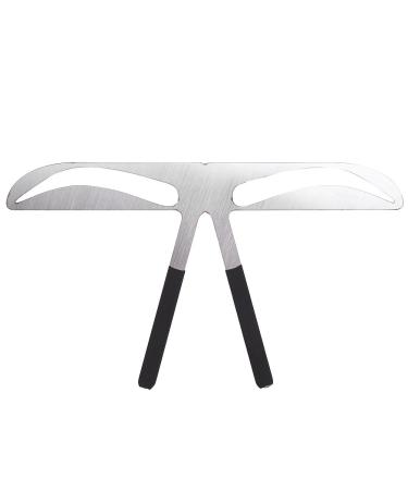 European Style Eyebrow Shaping Stencil Kit | Reusable Stainless Steel Template for Salon and Home Use - Buy Online on GoSupps.com