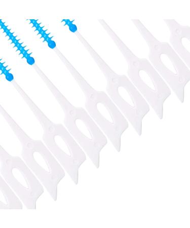 Interdental Brushes - 20-Piece Tooth Cleaning Set for Gaps | Blue Dental Brushes for Optimal Oral Care - Buy Online on GoSupps.com